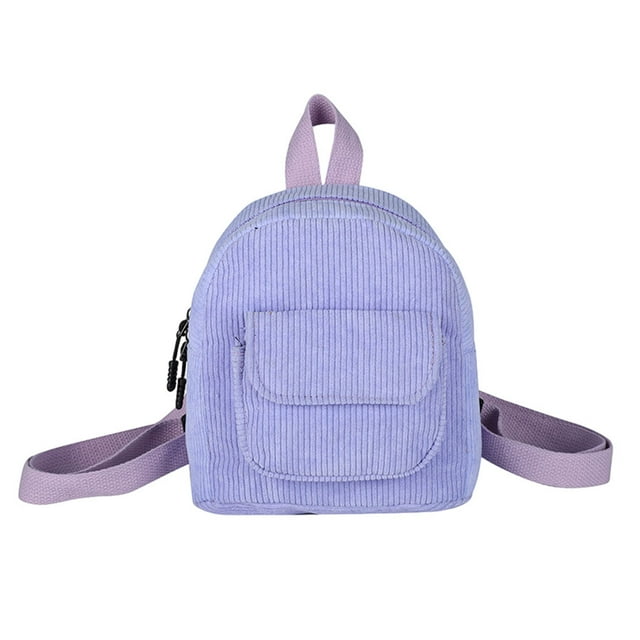 kurtrusly Sac Compact et Léger pour Femmes à la Mode Application Grand Sacs à Dos de Voyage Violet