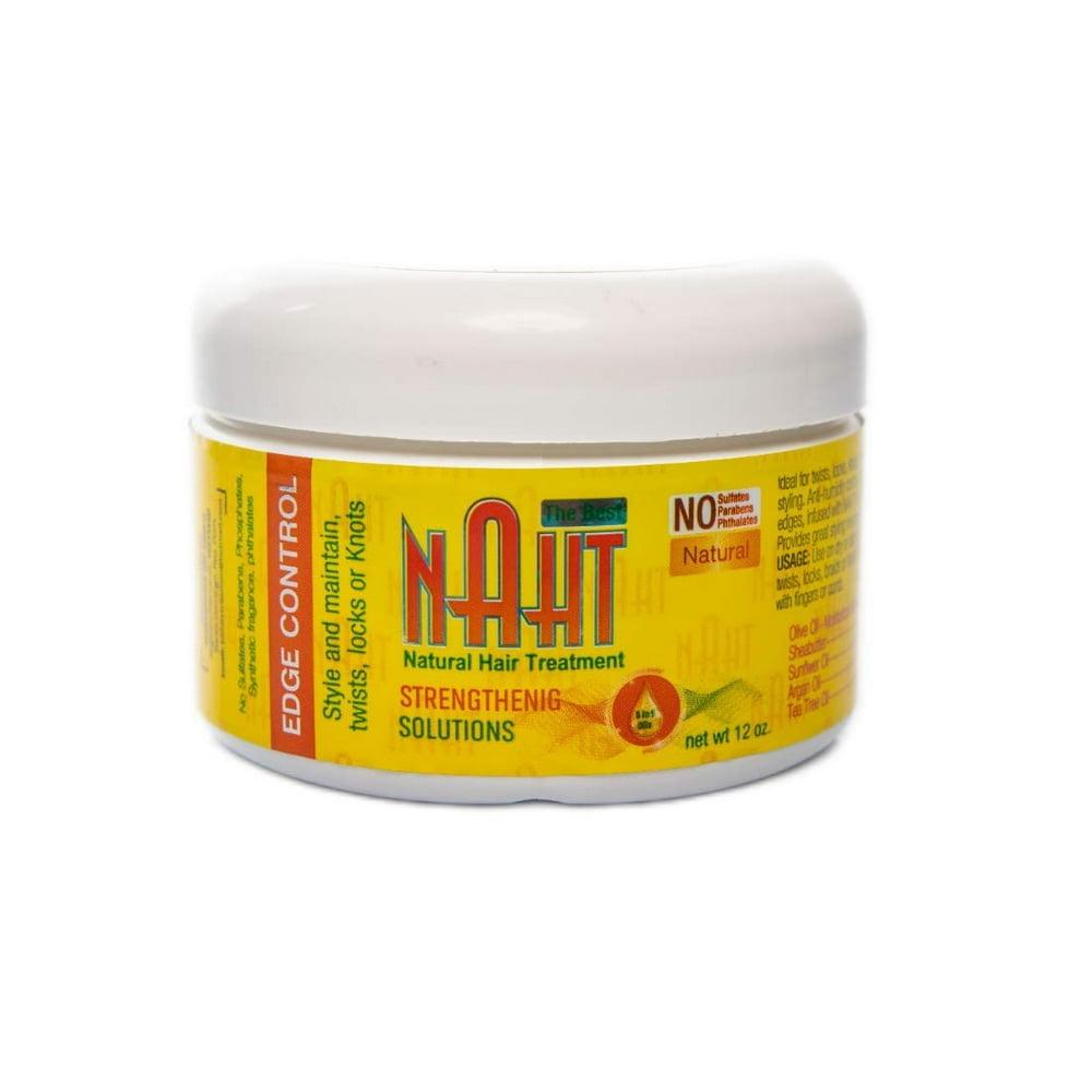 NAHT Natural Hair Treatment & Solutions Wax Edge Control Hair Straightening Therapy