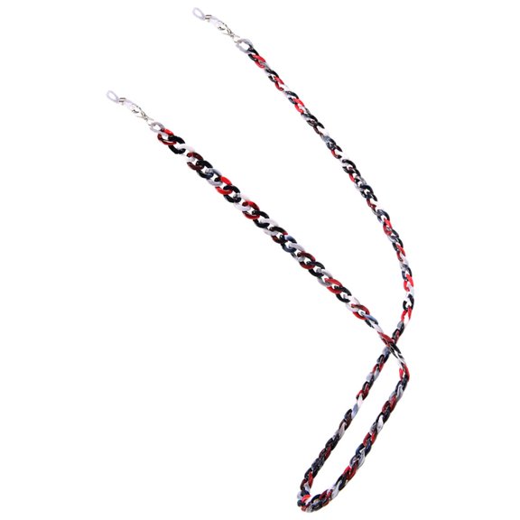 OATIPHO Glasses Necklace, Multi-Color Acrylic, Lightweight and Sturdy Eyeglass Holder