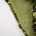 thumbnail image 5 of Tank Tops for Women Deep V Neck Sequin Tie Back Slim Fit Cropped Tops, 5 of 5