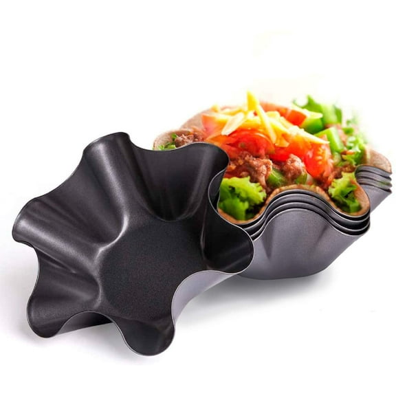 LIMEI Tortilla Pan Carbon Steel Non-Stick Flower Shape Pasta & Dumpling Mold & Stamp
