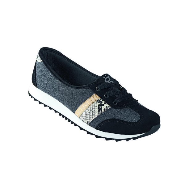 Tenis Mujer Ligeros Gosh Textil Negro Con Contrates Casuales negro 23 Gosh 052DR3