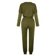 thumbnail image 5 of yievot Sweatsuits for Womens Lounge Sets Casual Crewneck Sweatshirt and Jogger Pants 2 Piece Outfits, 5 of 9