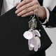 thumbnail image 4 of Donkey Keychain de peluche Colgante de peltón de peltón de pelado Decoración de llaves de burro, 4 of 8