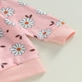 thumbnail image 4 of Baby Boys 2PCS Pants Sets Long Sleeve Round Neck Sweatshirt Tops Solid Color Pants Sets, 4 of 6