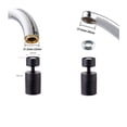 thumbnail image 4 of Kitchen Basin Universal Faucet Bubbler Pressurized Brass Splash-proof Water Extension Faucet Aerator Universal Shower ,Easy to Install, 4 of 4