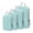 Light Blue, variant on Compression Packing Cubes for Suitcases Travel 4 Set Expandable Travel Bags Organizer for Luggage, Compression Packing Cube Apricot Color 35*25*4cm (14*10*1.6 inches)