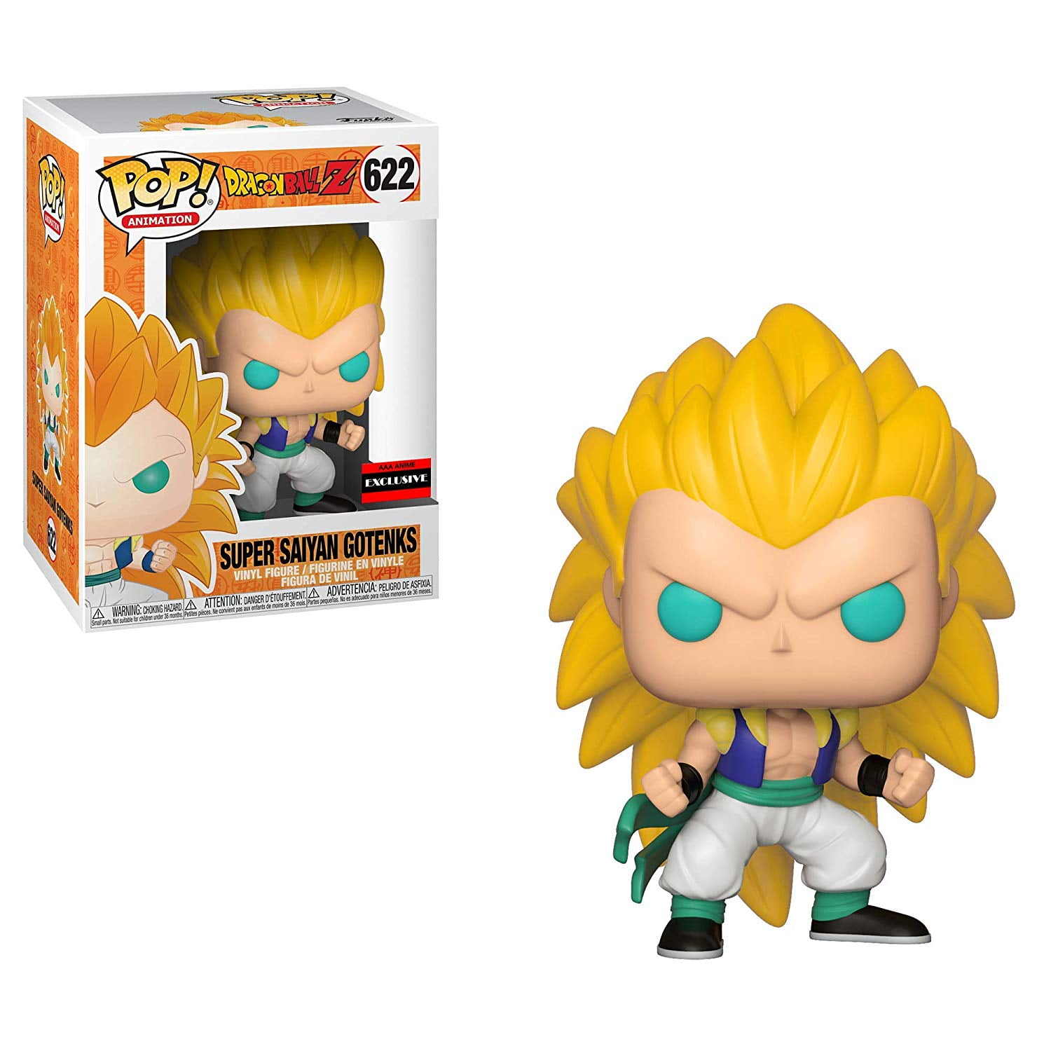 Funko Dragon Ball Z Super Saiyan 3 Gotenks Pop Vinyl Figure AAA Anime Exclusive - Walmart.com