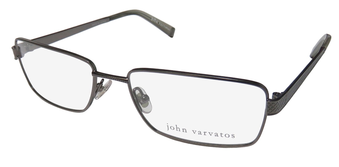 John Varvatos V340 Mens Designer Full-rim Flexible Hinges Brand Name Famous Eyeglasses//Eyewear
