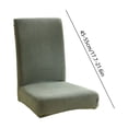 thumbnail image 3 of Dmlowu Stretch Chair Covers for Dining Chairs, Thick Knit Seat Covers for Restaurant Kitchen Home, Washable Removable, One Size fits 17.7-21.6 inches, 3 of 6