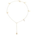 thumbnail image 4 of 1pc Double-Layer Fashionable Foot Chain Durable Ankle Chain for Girl (Golden), 4 of 8