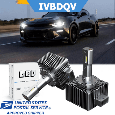 For Chevrolet Camaro 2014-2018 LED Headlight Bulb D3S/D3R High/Low Beam 6500K Ultra White 2pcs