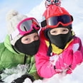 thumbnail image 3 of Lsupdaol 4 Pack Teen Windproof Ski Balaclava Full Face Cover Black, 3 of 6