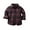 Wine Red, variant on XBASW Baby Toddler Boys Plaid Shirt Long Sleeve Dress Shirt Kids Spring Fall Buttons up Blouses Tops for Boys 18M-7T