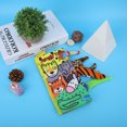 thumbnail image 1 of Hztyyier Bebé Pa?o Suave Libro Infantil Animal Puzzle Aprendizaje Libro Ni?o de Dibujos Animados 3D Libro de Cola Máquina Anti-Rasgado Lavable (#3) early education smart Spptty Juguetes de bebé, 1 of 7