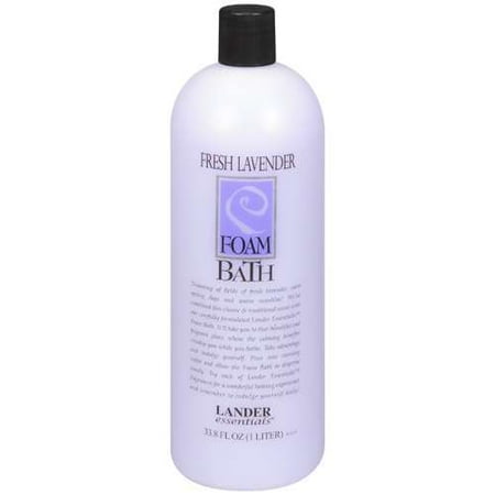 Lander: Fresh Lavender Foam Bath, 33.8 fl oz