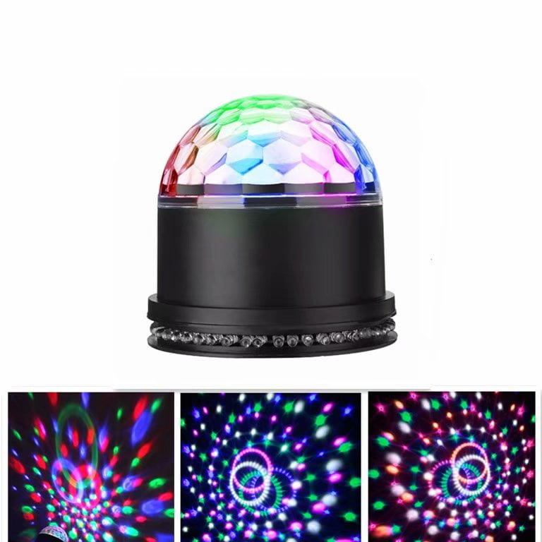 LED Disco Ball, 51 LEDs 12w 7 Colors Disco Lamp Party Light Rgb Light