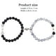 thumbnail image 4 of EeaseMX 2 pulseras creativas para parejas, cadena de muñeca auspiciosa, joyería decorativa para la mano., 4 of 8