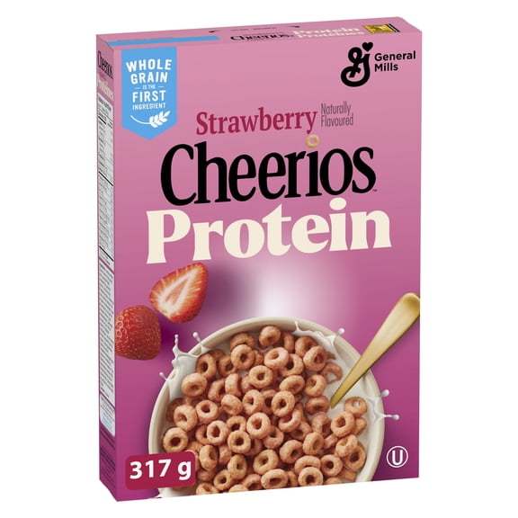 Cheerios Protein Strawberry Breakfast Cereal