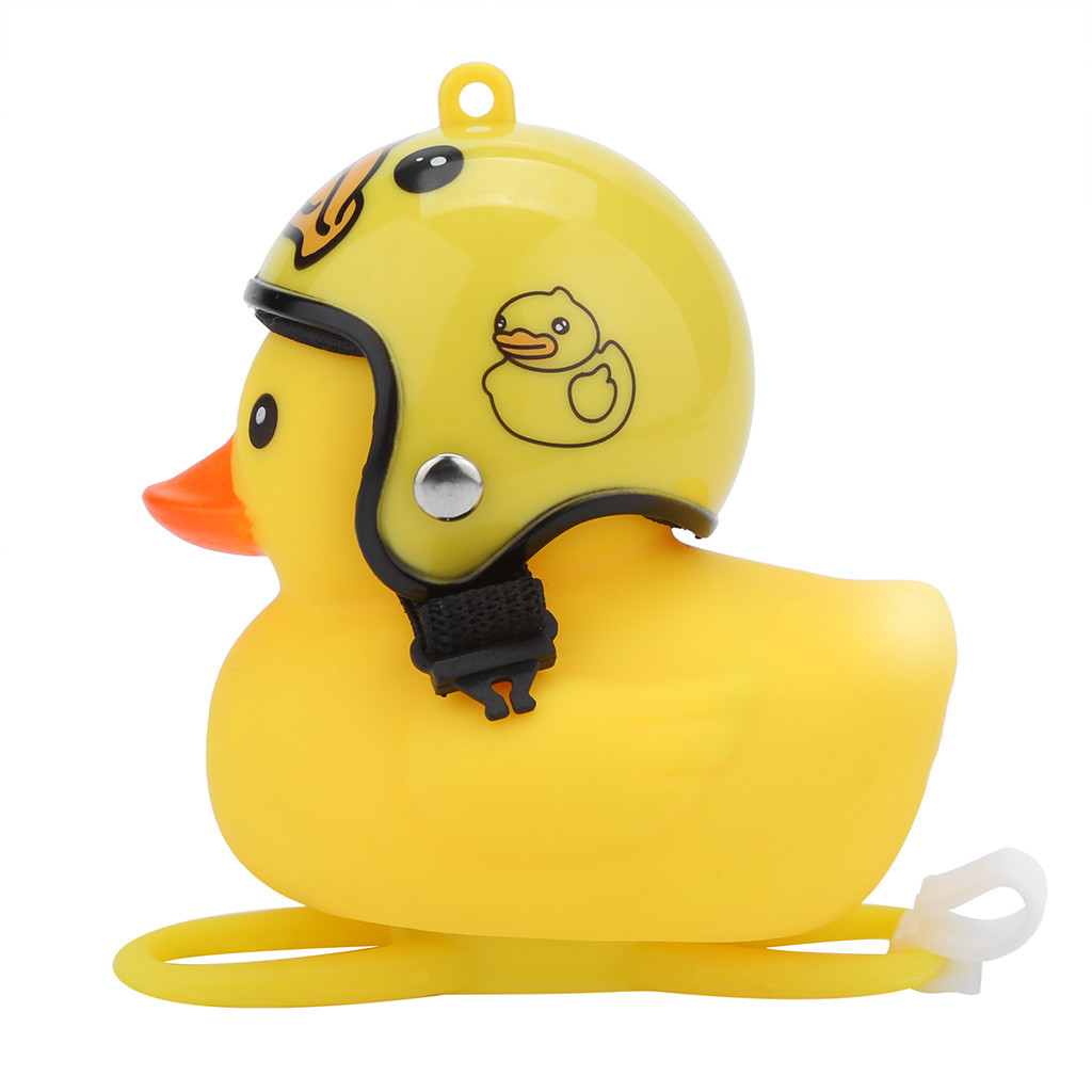 Cartoon Duck Head Light Shining Duck Bicycle Bells Handlebar Bicycle