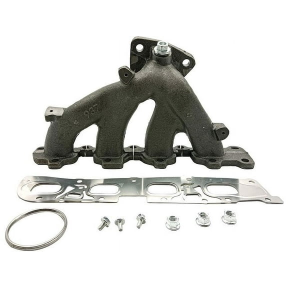 Exhaust Manifold - Compatible with 2008 - 2014 Chevy Malibu 2.4L 4-Cylinder 2009 2010 2011 2012 2013