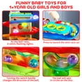 thumbnail image 4 of Juguete para pista de carreras Rolling Ball & Car Ramp, Stay Fun, 2 en 1, 1-5 o más, 4 of 7