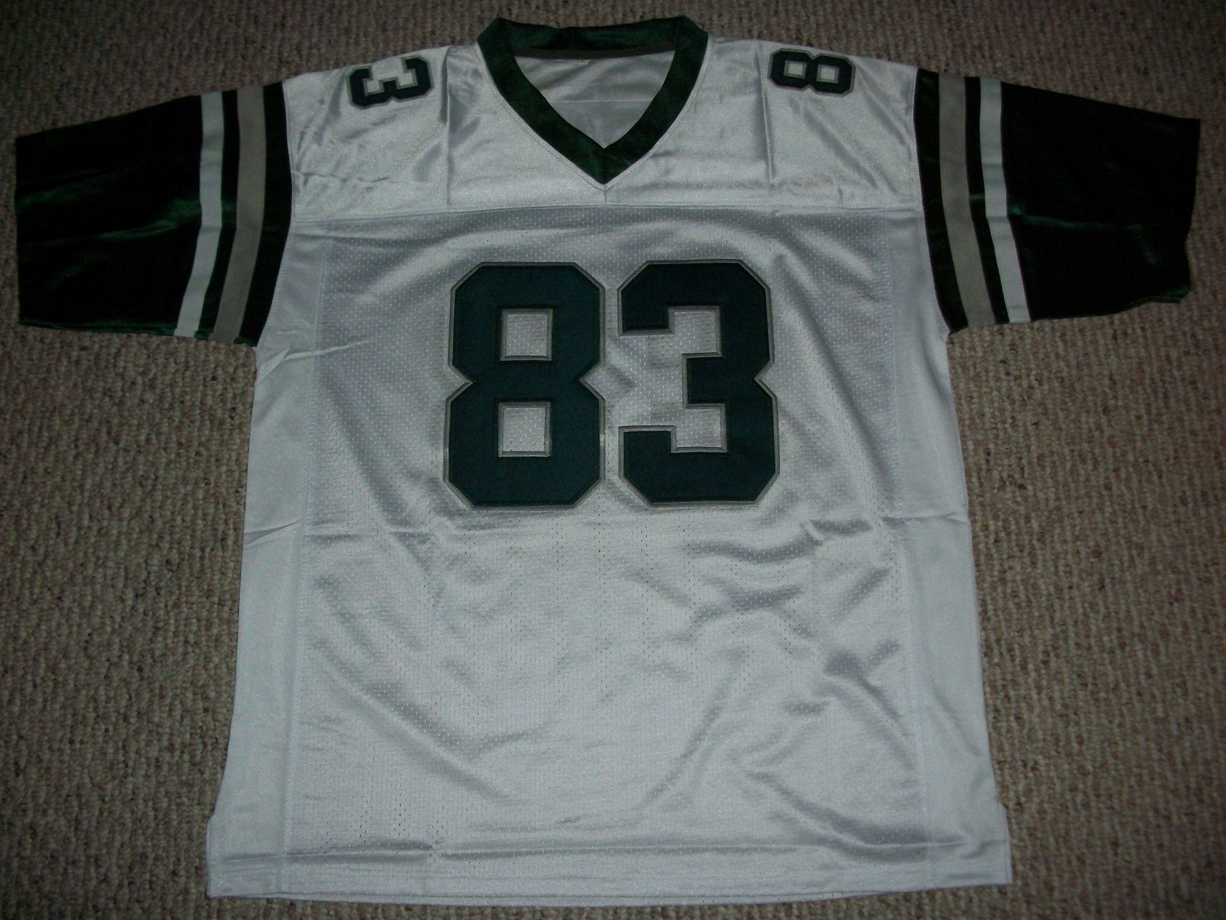 Unsigned Vince Papale Jersey #83 Philadelphia Custom Stitched White  Football New No Brands/Logos Sizes S-3XL