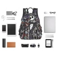 thumbnail image 4 of Goofa The Nightmare Before Christmas Pattern School Backpack for Students – Tear-resistant Bag Spacious, Comfortable, and Stylish Backpack with Multiple Pockets, 4 of 7