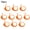 Golden, variant on 10pcs Spirals Silicone Fishing Skirt, 5.9-inch Replacement Jig Skirts for Bass & Pike Lures, Highly Flexible Soft Bait Accessories for Freshwater & Saltwater Fishing, Multi-Color