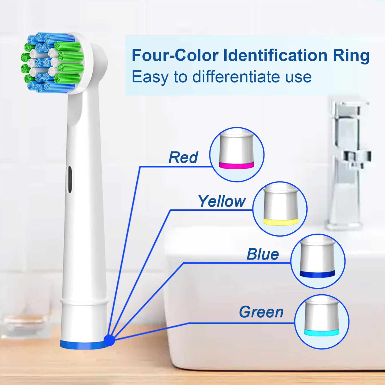 Betterchoi Replacement Toothbrush Heads for Oral B, 20 Pack photo 7