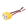 thumbnail image 4 of 4 Pcs H4 9003 HB2 Female Ceramic Wire Harness Headlight Sockets Plug, 4 of 8