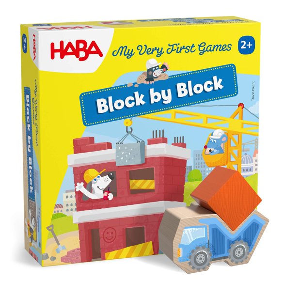 Juego de mesa HABA Block by Block para niños de 2 años en adelante