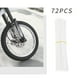 thumbnail image 1 of Juego de Protectores de Radios para Ruedas de Bicicleta y Motocicleta | 72 Piezas de Protectores de Radios de Colores | Material: Plástico | Longitud: 24 Cm | Color: Blanco | Peso: 147 G, 1 of 6