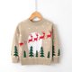 thumbnail image 1 of Sudadera navideña para niños, ropa para niños, camisa de manga larga, suéter de punto, cárdigan, disfraz navideño, mono de nieve para bebés pequeños, tops de ciervos para primavera,, 1 of 5