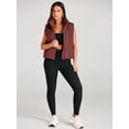thumbnail image 6 of Puffer Vest Women Sleeveless Winter Cropped Outerwear Warm Puffer Lightweight Stand-up Collar Down with Pockets, 6 of 12