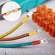 thumbnail image 3 of 280 Piezas de Conectores Eléctricos de Cable Aislado con Herramienta, Terminales de Crimpado de Cable Macho/Hembra Surtidos, Horquilla Tipo U, 3 of 5