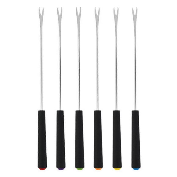 6 PCS Retractable Marshmallow Roasting Sticks for Fire Pit, BBQ Tools, Stainless Steel Skewers Accessories