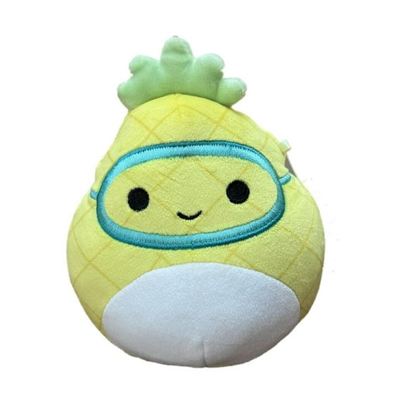 Squishmallows Official Kellytoy 5 Inch Soft Plush Toy (Maui the Pineapple)