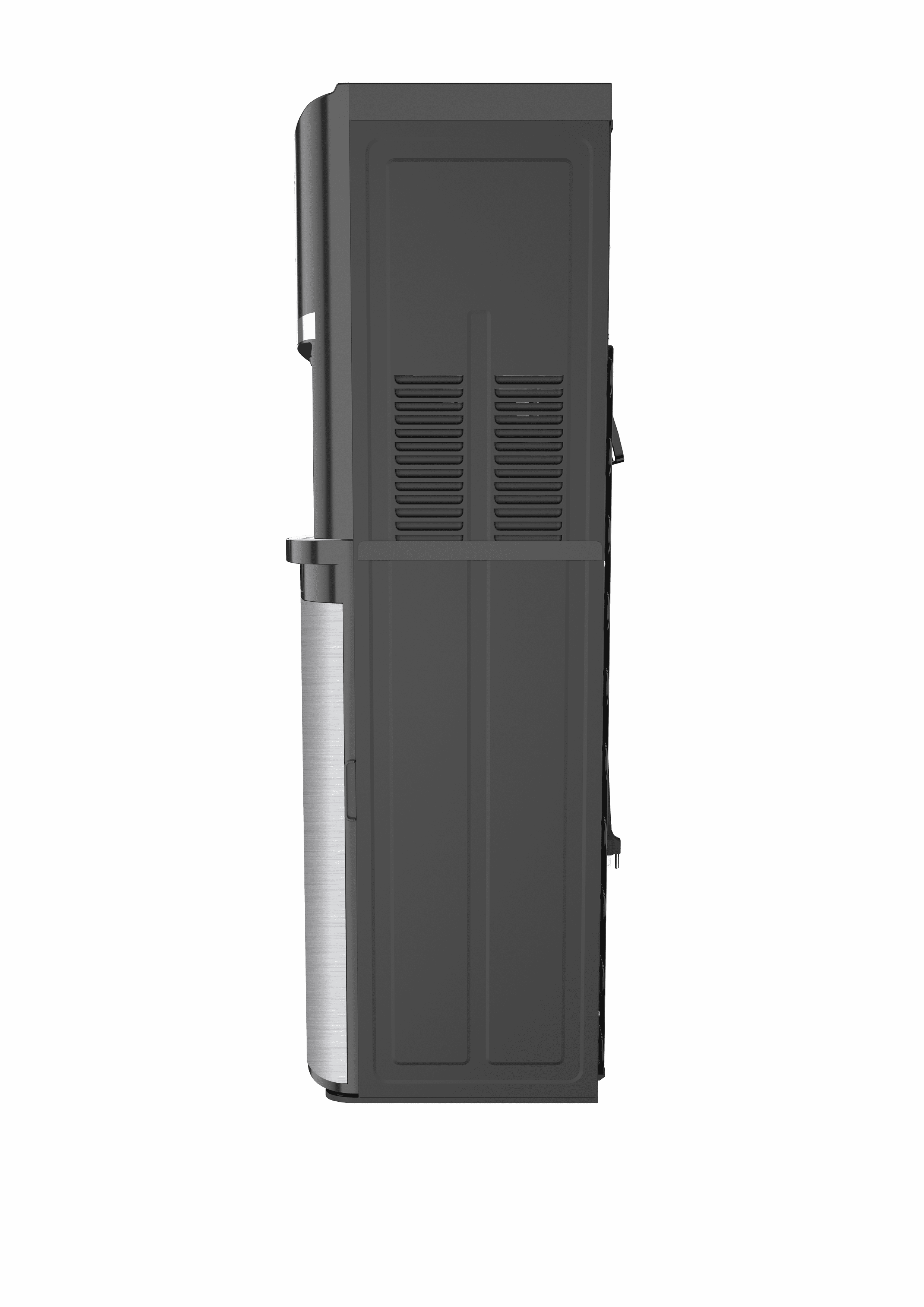 H2O-72T Bottom Load Water Dispenser in Black, Providing 40-48° F Cold Water, h2o,  41.8 inch