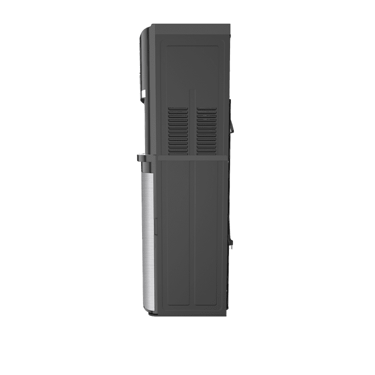 H2O-72T Bottom Load Water Dispenser in Black, Providing 40-48° F