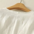 thumbnail image 5 of SwiftWear Women’s Long Sleeve V-Neck Solid Cotton Lightweight Cardigan Sunscreen Breathable Loose Fit Casual Cardigan for Daily Wear, 5 of 9