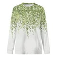 thumbnail image 4 of CNKOO Femmes Sweat-Shirt à Manches Longues Imprimé O Col Pull en Vrac Sweat-Shirt d'Automne, 4 of 4