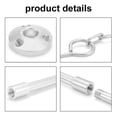 thumbnail image 2 of Detachable Outdoor Campfire Tripod Bonfire Rack Portable Aluminum Alloy Hung, 2 of 8