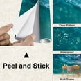 thumbnail image 4 of Peel and Stick Wallpaper Waterproof Underwater abstract wave sunlight water sparkling reflections Wall Mural Decor Self Adhesive and Removable 100in x 144in, 4 of 8