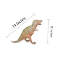 thumbnail image 2 of Tyrannosaurus, T- Rex Dinosaur, Figure, Model, Figurine, Educational, Animal, Kids, Gift Toy Plastic Replica,      14"        CWG162 BB38, 2 of 7