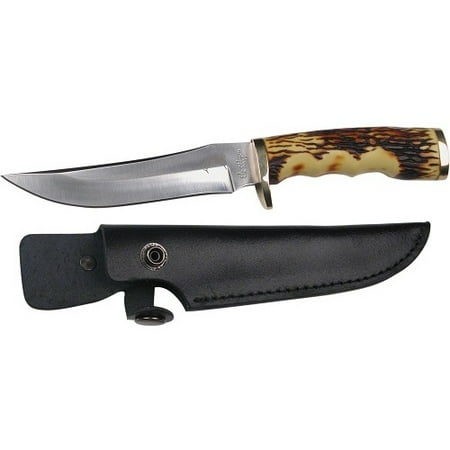 Elk Ridge ER-027 Fixed Blade Knife 8 In Overall (Best Elk Skinning Knife)