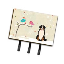 Christmas Presents between Friends Bernese Mountain Dog Leash or Key Holder