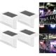 thumbnail image 1 of 4 Pack Solar Deck Lights Led Solar Step Lights Waterproof Fence Lights For Outdoor Steps Fence Ruikalucky Cold Light White, 1 of 3
