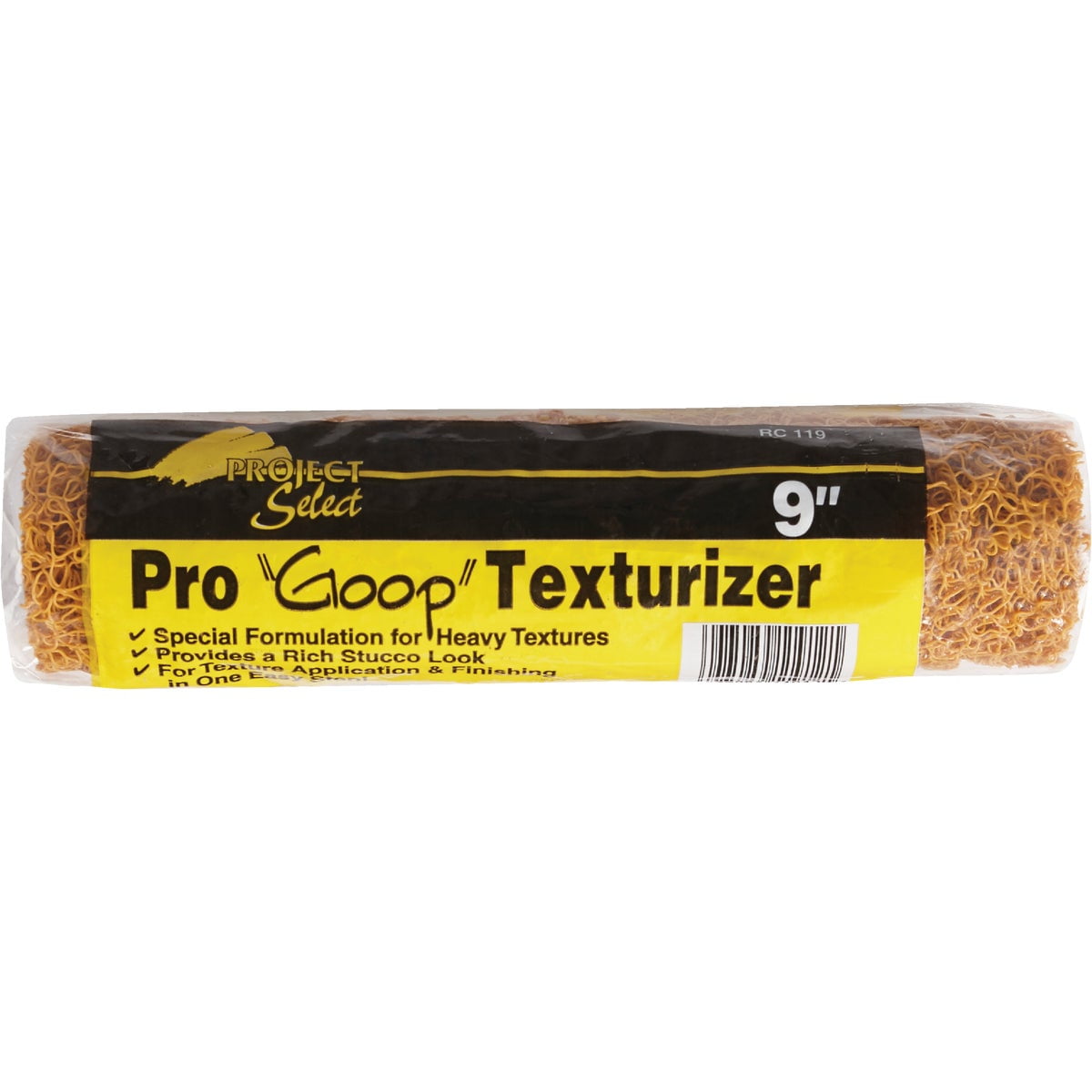 Linzer 9 In. x 3/8 In. Pro Goop Texturizer Specialty Roller Cover RC 119 0900 Pack of 12