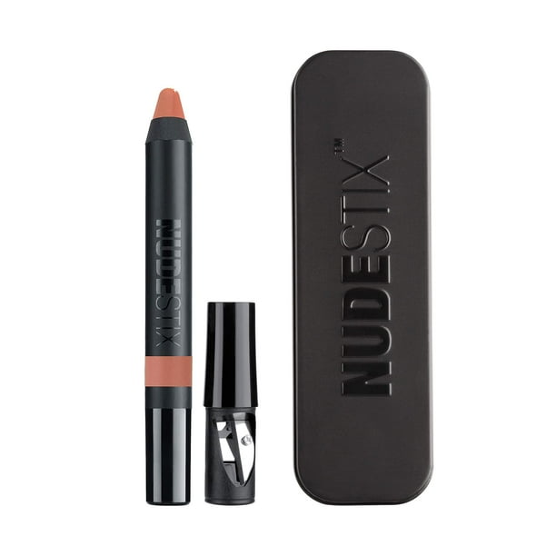 Bálsamo labial tintado y rubor en gel 2 en 1 Nudestix Gel Color Ally